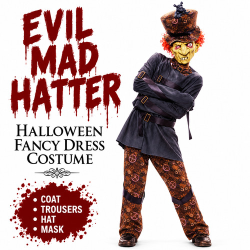 Adult evil mad hatter - adult,
