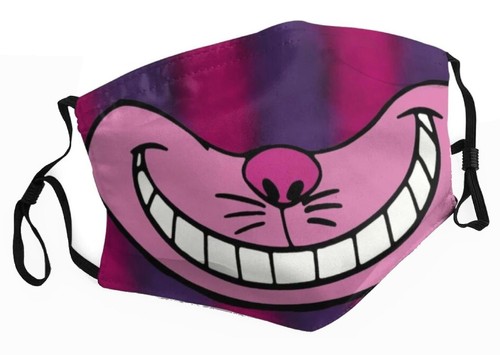 Cheshire cat face mask - cat,