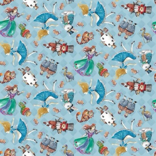 Fat quarter nutex alice - nutex, in