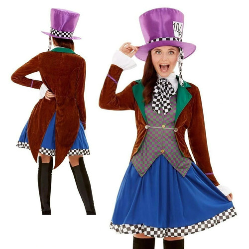 Miss mad hatter costume - costume, adults