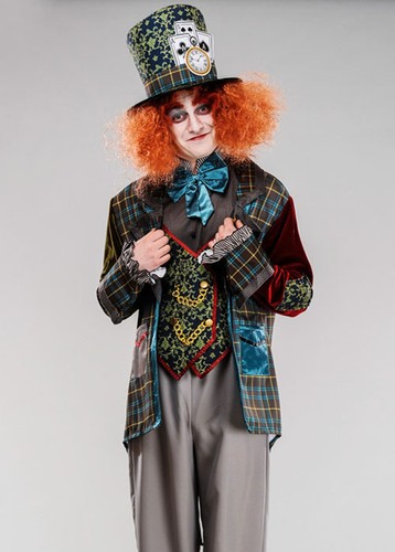Mens deluxe mad hatter - deluxe, adult