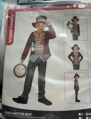 Bristol novelty mad hatter boy - bristol,