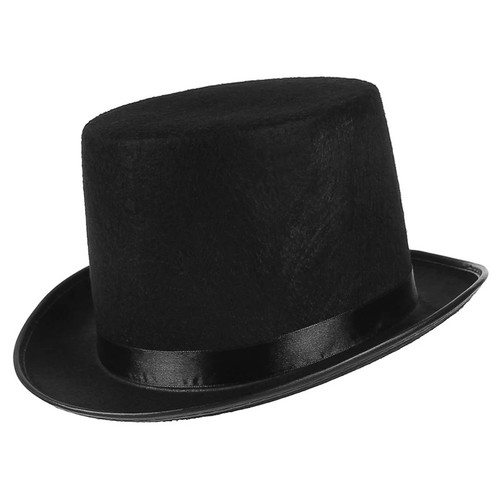Mad hatter top hat - mad, felt