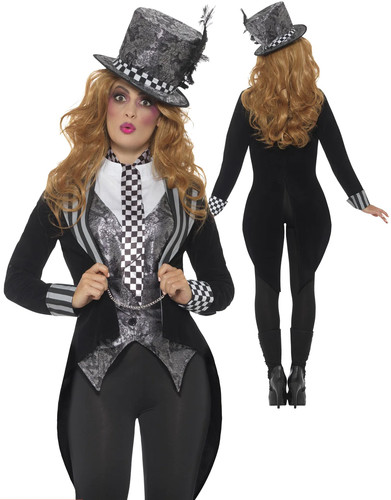 Deluxe dark mad hatter costume - deluxe,