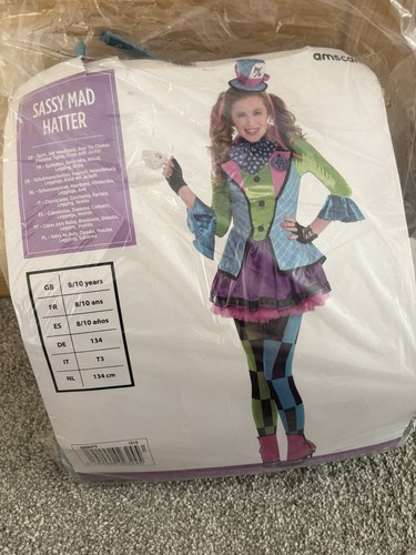 Amscan childs sassy mad - sassy, hatter
