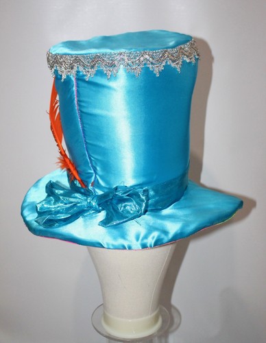 Blue silver mad hatter - mad,