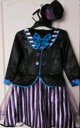 Girls dark mad hatter fancy - girls,