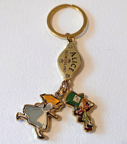 Alice wonderland gold - wonderland, metal