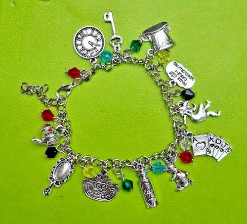 Alice wonderland charm - wonderland,