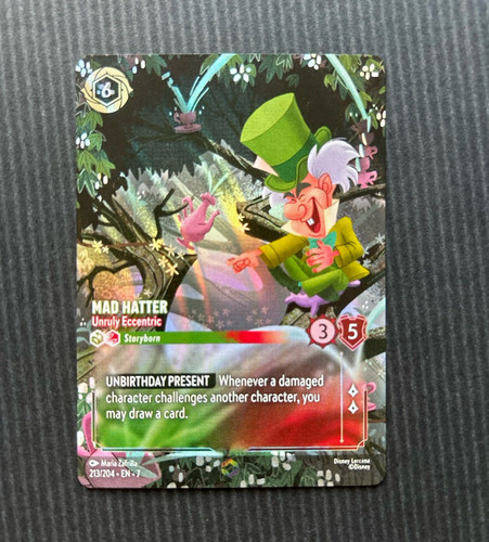 Disney lorcana mad hatter - mad,