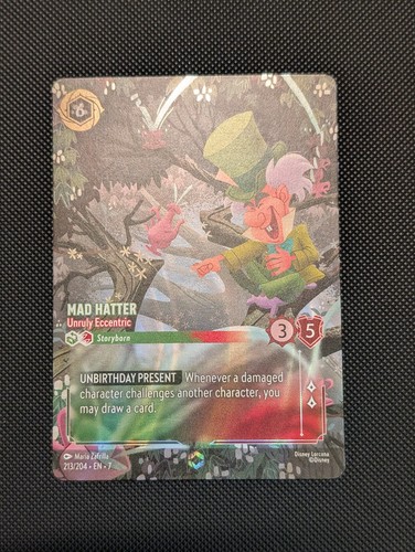 Lorcana mad hatter unruly - ~,