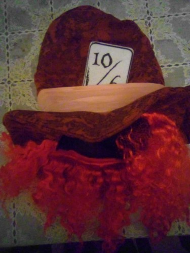 Fancy dress mad hatter hat - fancy,