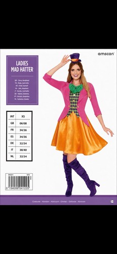 Mad hatter costume size 8 - costume, 6/8