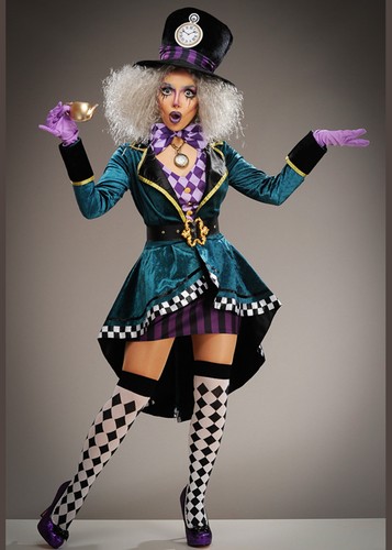 Womens halloween mad - womens, hatter