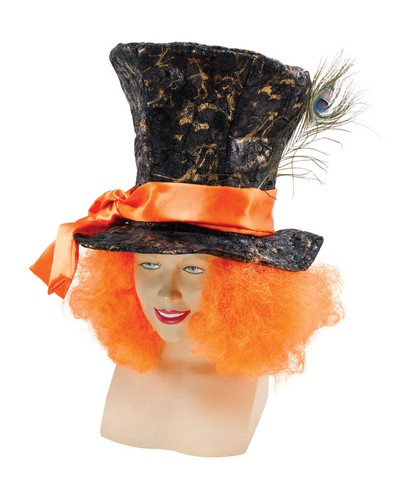 Mad hatter hat hair alice - hatter, &